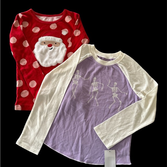 Carter & Target Bundle Of Long Sleeves Size 5 Kids Top BNWT - Picture 2 of 4